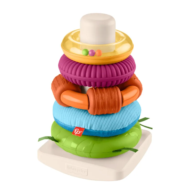 Fisher-Price Sensory Rock-a-Stack — manufacturer product photograph