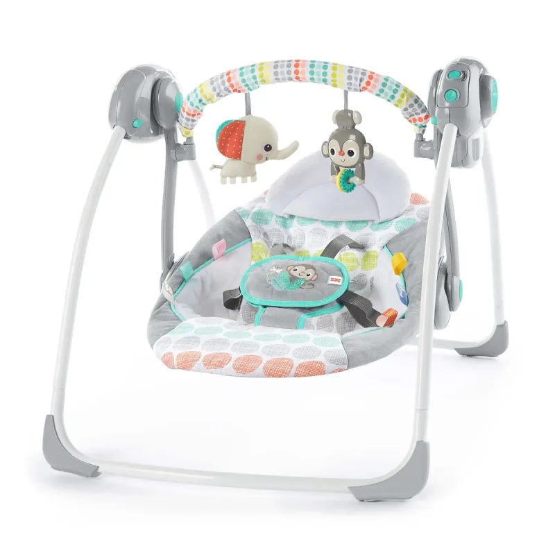 Bright Starts Whimsical Wild Portable Swing — manufacturer product photograph